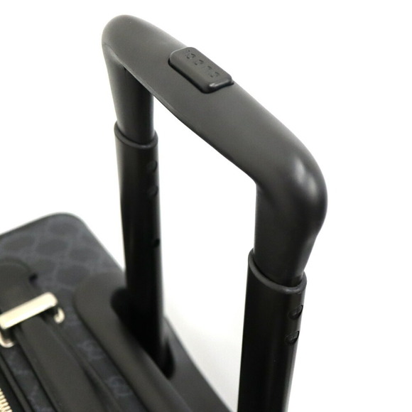 Gucci Carry on Travel Bag Leather Black - Picture 6 of 9